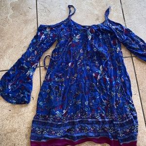 Long sleeve mini dres